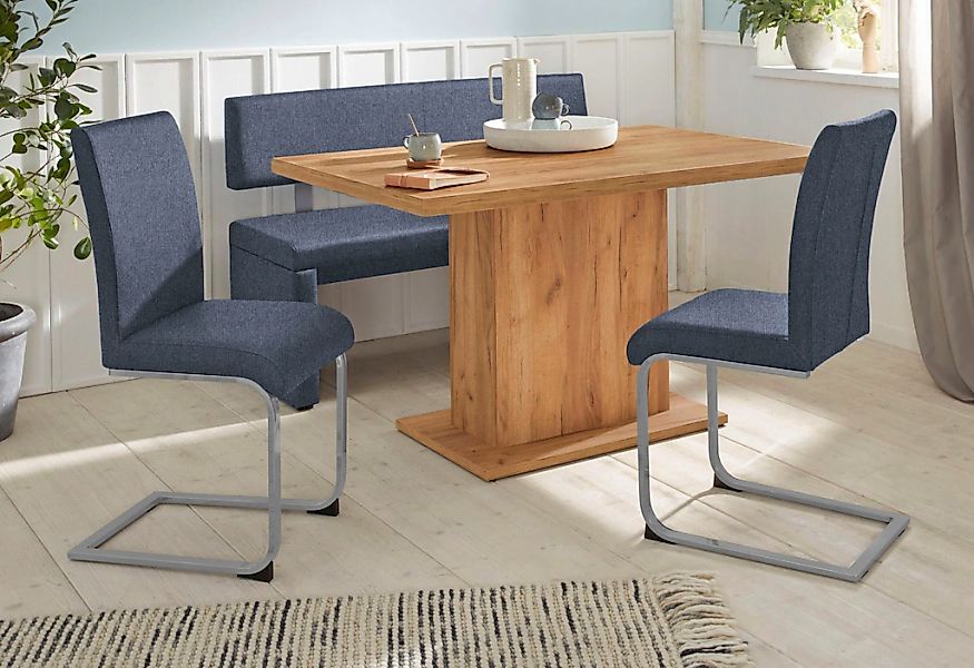 Home affaire Sitzbank "Charissa" mit Lehne, Breite 140, 160 oder 180 cm günstig online kaufen