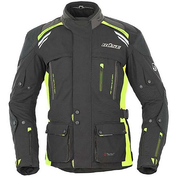 Büse Motorradjacke Büse Highland Textiljacke schwarz / gelb Herren günstig online kaufen