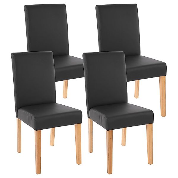 CHEFGASTRO Esszimmerstuhl 4er-Set Klassisch & Zeitlos 90x43x56cm Sitzhöhe 4 günstig online kaufen