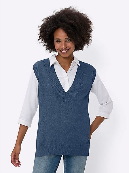 heine Pullunder Pullunder Ärmellos Jersey günstig online kaufen