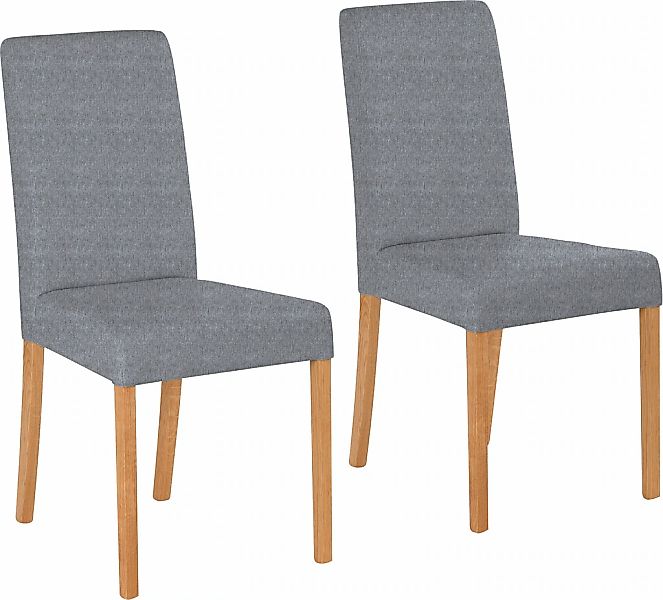 Home affaire 4-Fußstuhl "Bologna" (Set) 2 Stk.Gestell aus Massivholz günstig online kaufen