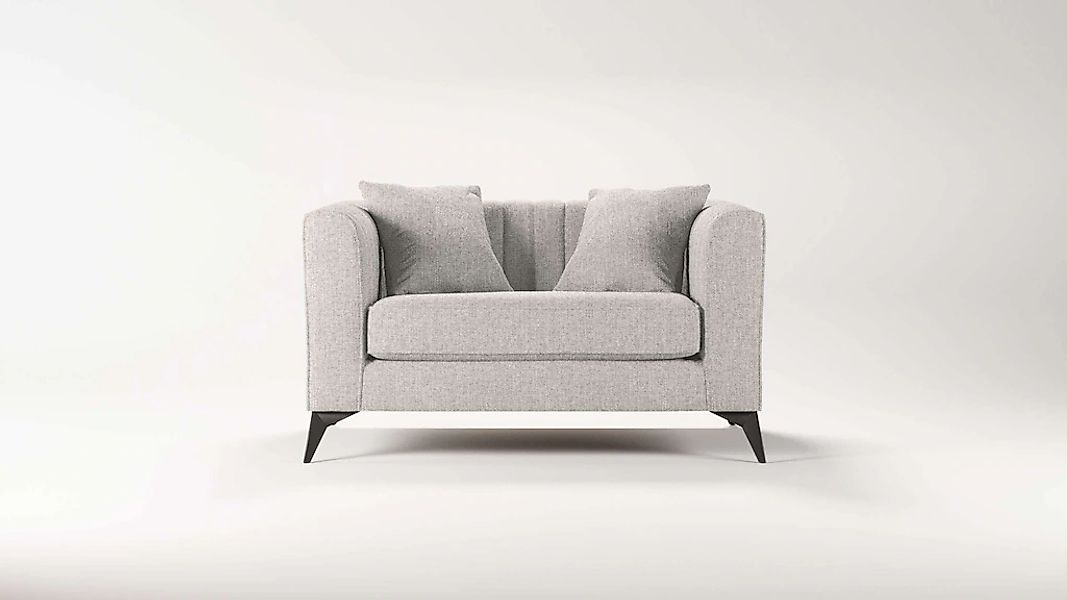 PLACES OF STYLE Loveseat "MATTHEW Loungesessel, Maße B/T/H: 130/86/74 cm" i günstig online kaufen