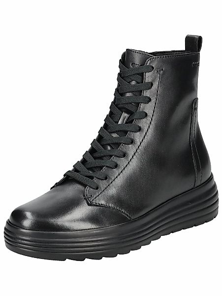 Geox Schnürstiefelette "Geox Stiefelette Glattleder" günstig online kaufen