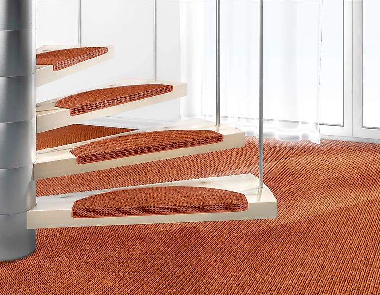Dekowe Stufenmatte "Mara S2" halbrund 5 mm Höhe 100% Sisal, große Farbauswa günstig online kaufen