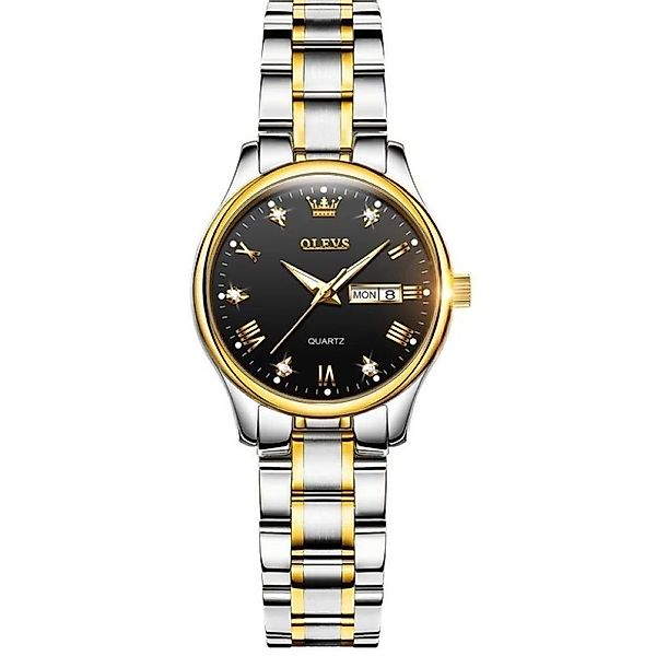 Tidy Quarzuhr Damen-Quarzuhr Olves 5563 Stillvoll, günstig online kaufen