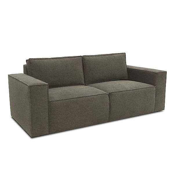 Sofa 100017, 2-Sitzer mit Rückenkissen und Armlehnen, 2er Couch, 210 x 93 x günstig online kaufen