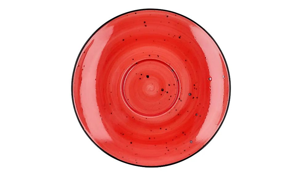 Peill+Putzler Kaffeeuntertasse  Genua ¦ rot ¦ Maße (cm): H: 1,6  Ø: 13.8 Ge günstig online kaufen