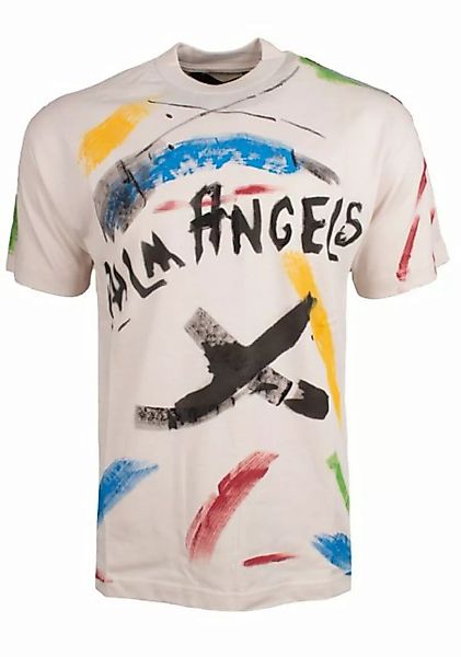 PALM ANGELS T-Shirt Palm Angels Herren T-Shirt Brush Strokes T-shirt PMAA07 günstig online kaufen