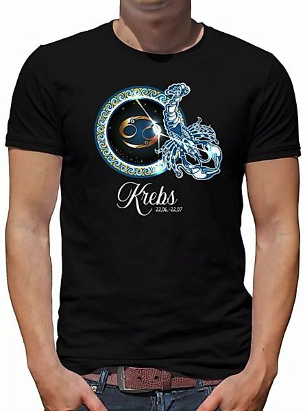 TShirt-People Print-Shirt Sternzeichen Krebs günstig online kaufen