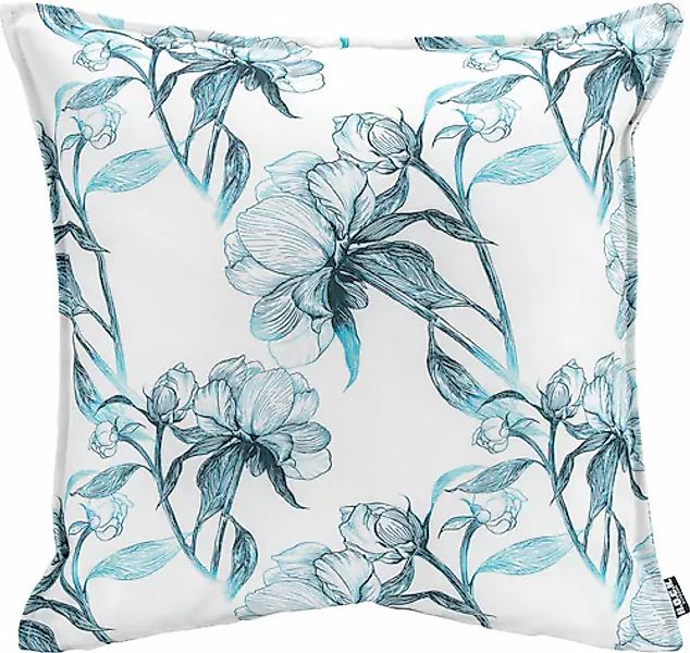 H.O.C.K. Dekokissen »Fleur«, mit Blumen, Kissenhülle mit Füllung, 1 Stück günstig online kaufen