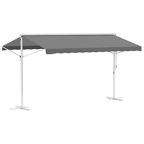 Outsunny Markise mit Faltarm (Gartenmarkise, 1-St., günstig online kaufen