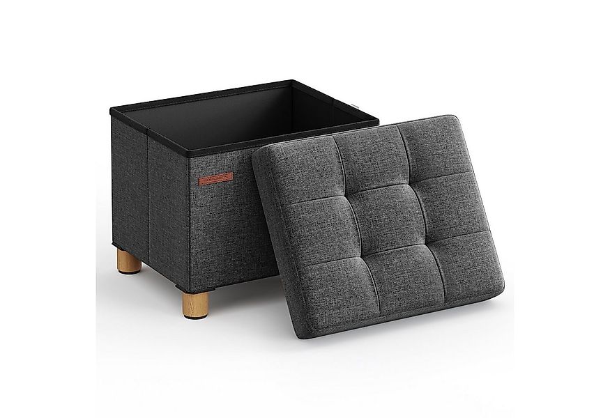 SONGMICS Sitzhocker, Sitzbank 32x40x33,5cm klappbare Sitztruhe 300kg belast günstig online kaufen