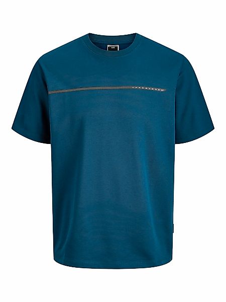 Jack & Jones T-Shirt "JCOFUSION FULL BRANDING TEE SS CREW NOOS" günstig online kaufen