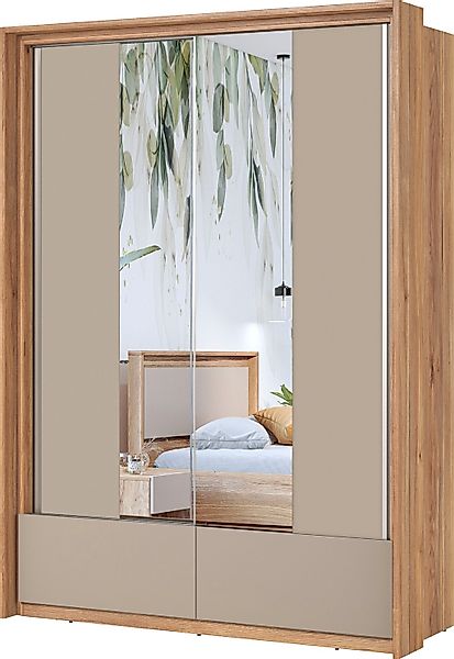 Home affaire Schwebetürenschrank "Wharton, Breite 159 oder 209 cm, Kleiders günstig online kaufen