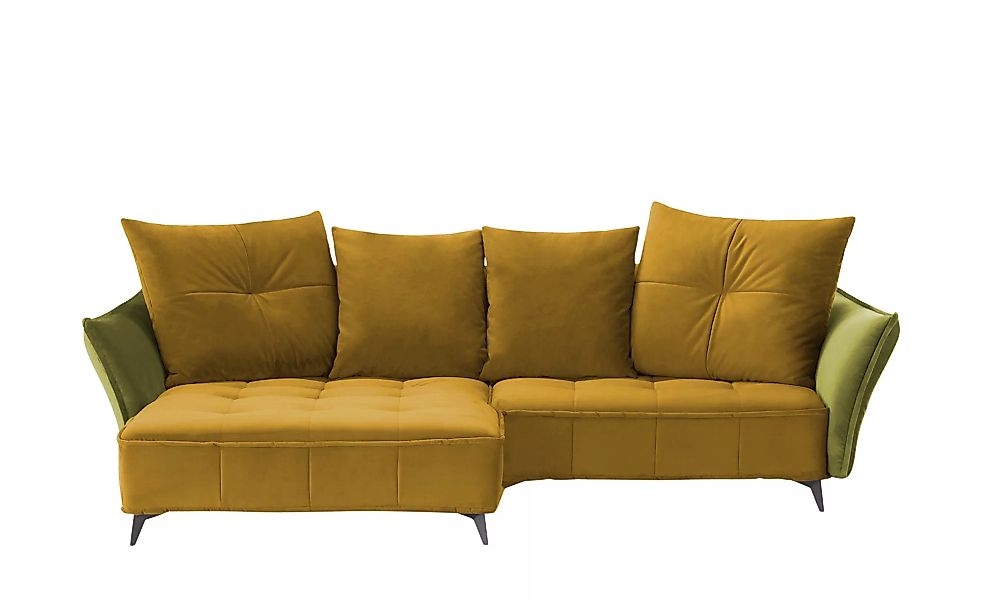 Ecksofa - gelb - 290 cm - 80 cm - 175 cm - Polstermöbel > Sofas > Ecksofas günstig online kaufen