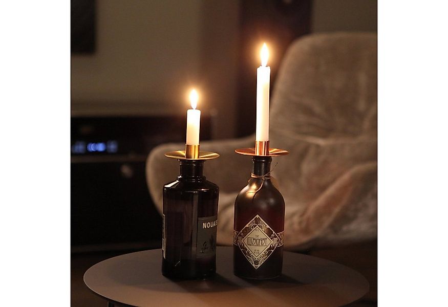 ODIN Flaschenkerzenhalter Odin Flaschenkerzenständer Cappo KF1M Messing günstig online kaufen