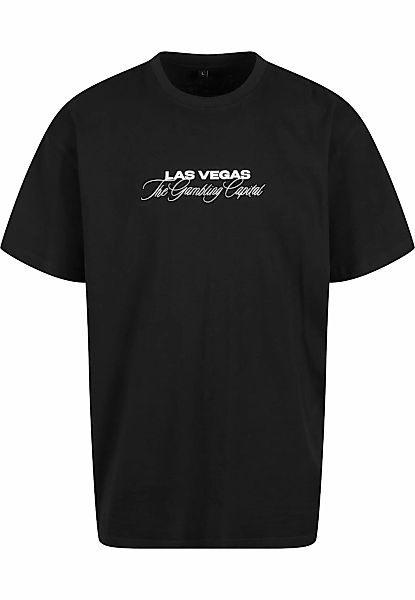 MisterTee T-Shirt "MisterTee Gambling Capital Oversize Tee" 1 Stk. günstig online kaufen