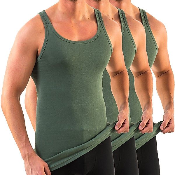 HERMKO Unterhemd 3007 3er Pack extralanges günstig online kaufen