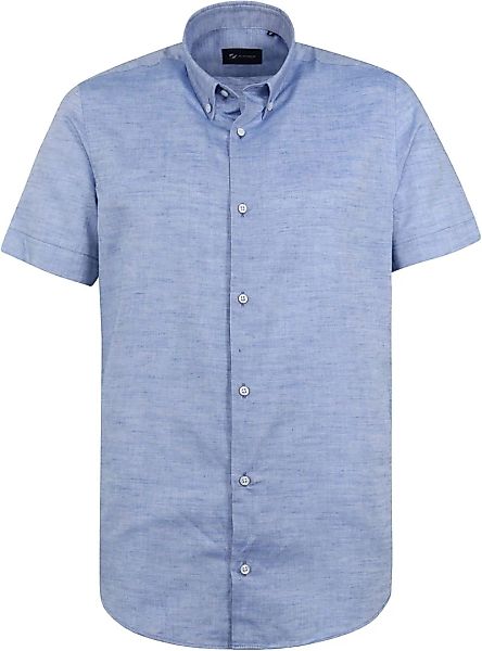 Suitable Shortsleeve Hemd Blau - Größe XXL günstig online kaufen