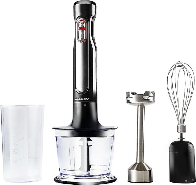 Hanseatic Akku-Stabmixer »98126929 versch. Aufsätze, hochwertiger Edelstahl günstig online kaufen