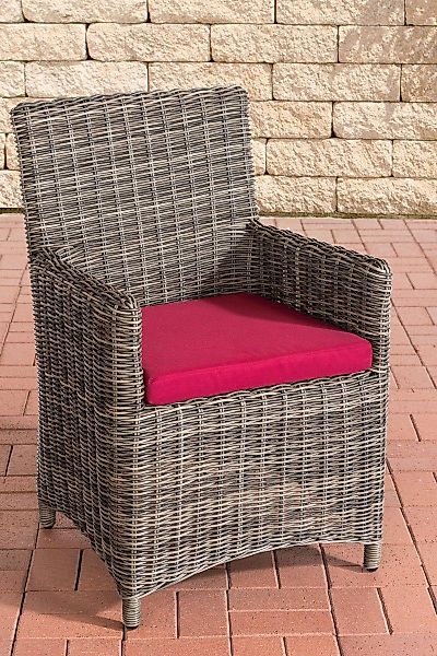 CLP Gartenstuhl Fontana 5mm, Rundrattan, inkl. günstig online kaufen