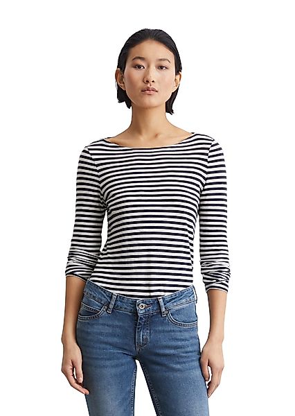 Marc O'Polo Langarmshirt aus Organic Cotton günstig online kaufen