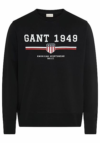 Gant Sweatshirt "GRAPHIC C-NECK SWEAT", Mit Rundhalsausschnitt günstig online kaufen