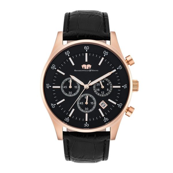Rhodenwald & Söhne Chronograph Goodwill silber/schwarz, günstig online kaufen