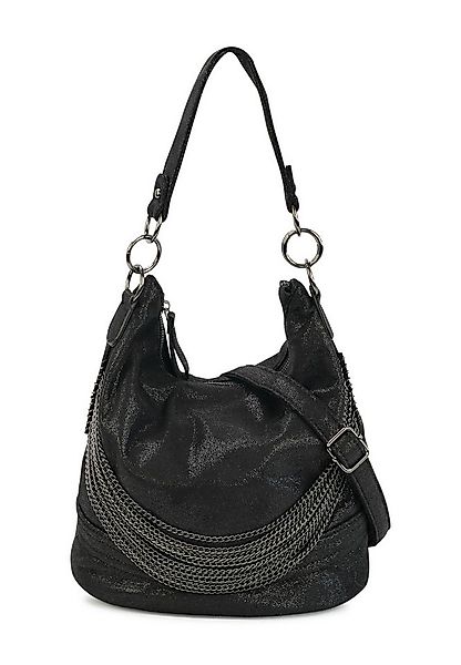 Harpa Schultertasche Cher, aus changierendem Material, mit Ketten-Verzierun günstig online kaufen