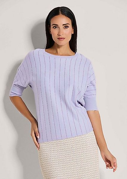 MADELEINE Strickpullover Oversize-Pullover mit Glanz-Effekt günstig online kaufen