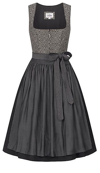 Nübler Trachtenkleid Mididirndl Grace in Schwarz von Nübler günstig online kaufen