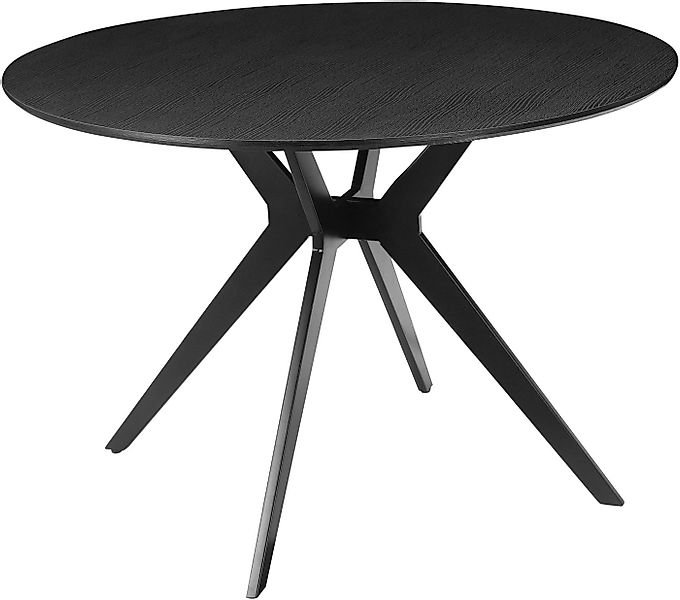 OTTO home Esstisch La Roche, Gestell aus Metall, fühlbare Struktur, Höhe 75 günstig online kaufen