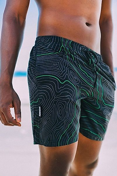 GUGGEN Mountain Badehose Herren Badehosen Badeshorts Männer Boardshort Schn günstig online kaufen
