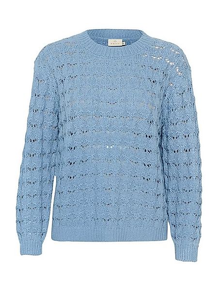 KAFFE Strickpullover Elena (1-tlg) Lochmuster günstig online kaufen
