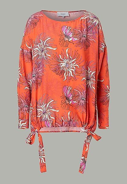 weite Bluse, Flowerprint, MORE, Sommer-Kollektion günstig online kaufen