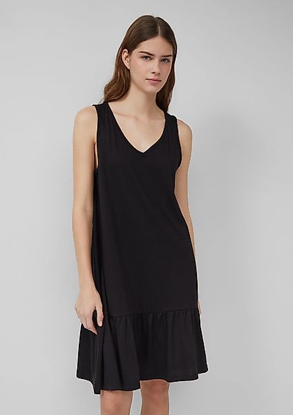 s.Oliver Minikleid Kurzes Jersey-Kleid mit Schleifendetail günstig online kaufen