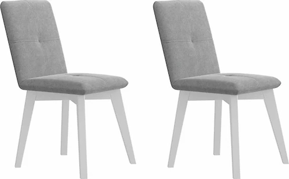 Home affaire 4-Fußstuhl »Vita«, (Set), 2 St., Microfaser, mit verschiedenen günstig online kaufen