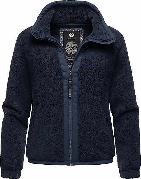 Ragwear Sweatjacke "Nordicka" Sportliche Kapuzenjacke mit Kunstleder-Elemen günstig online kaufen