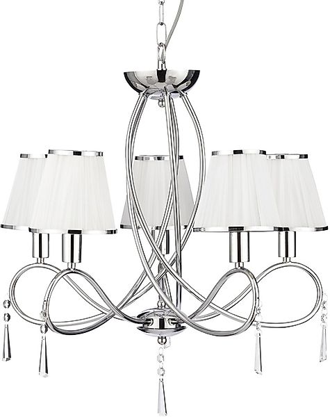 Searchlight Kronleuchter »Hängeleuchte Simplicity, 5-flammig«, 5 flammig, L günstig online kaufen