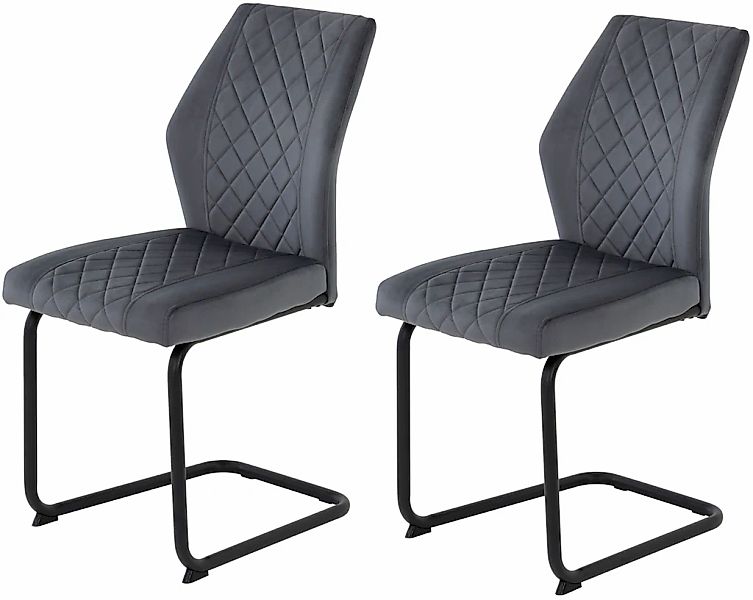 HELA Freischwinger "Freischwinger DALLAS 140kg belastbar, mit Rautensteppun günstig online kaufen