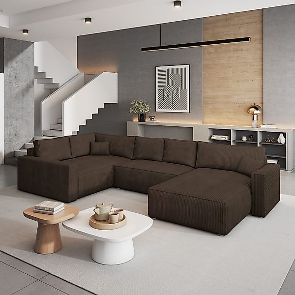 Masseno Ecksofa VELAMI mit Schlaffunktion U-Form, günstig online kaufen