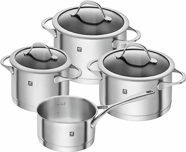 Zwilling Topf-Set »Essence« Edelstahl 18/10 Set, je 1 Kochtopf Ø 16/20 cm, günstig online kaufen