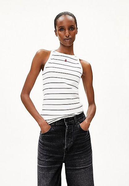 Armedangels Shirttop KATAALIN FINE STRIPES Damen (1-tlg., Fitted) Ripp-Top günstig online kaufen