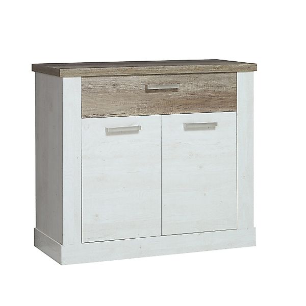Newroom Sideboard Coby, Sideboard Pinie Weiß günstig online kaufen