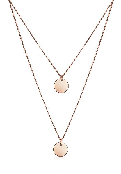 Elli Gliederkette Layer Kette mit Kreis günstig online kaufen