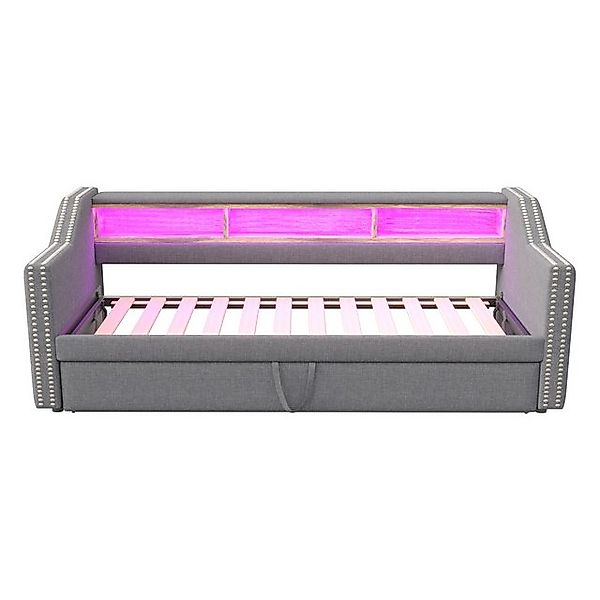 Gotagee Schlafsofa Polsterbett Ausziehbares Einzelbett Doppelbett Jugendbet günstig online kaufen