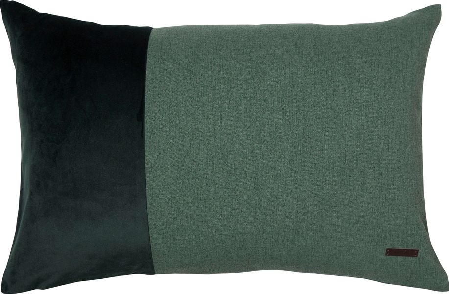 Esprit Dekokissen "Harp" mit Keder und Applikation, Kissenhülle ohne Füllun günstig online kaufen