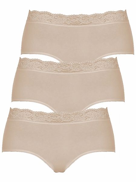 Nina Von C. Hüftslip "3er Pack Damen Hüftslip Slipboutique", (Spar-Pack, 3 günstig online kaufen