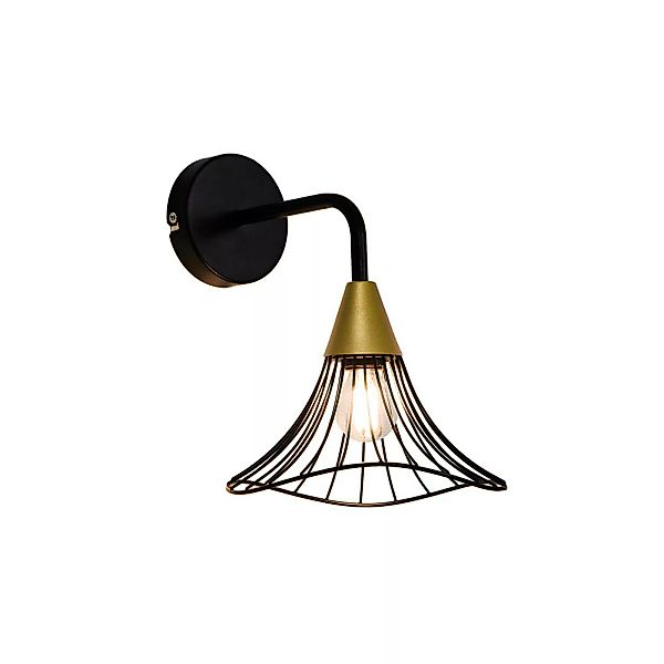 Wandlampe Tina mit Käfigschirm günstig online kaufen