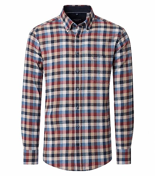 CASAMODA Langarmhemd "CASAMODA Freizeithemd kariert" günstig online kaufen